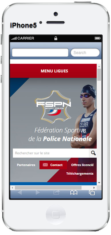 Iphone responsive FSPN