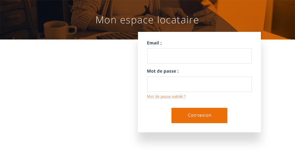 Espace domicile écran de connexion à l'extranet étude de cas