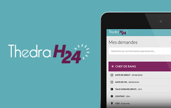 Un site Internet pour Thedra H24